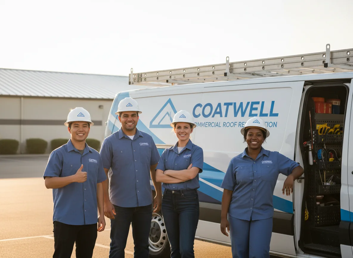Commercial roof coating company in Berryton, KS
